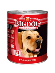 Влажный корм для собак Zoogurman "Big dog" Говядина, 850 г