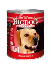 Влажный корм для собак Zoogurman "Big dog" Говядина, 850 г