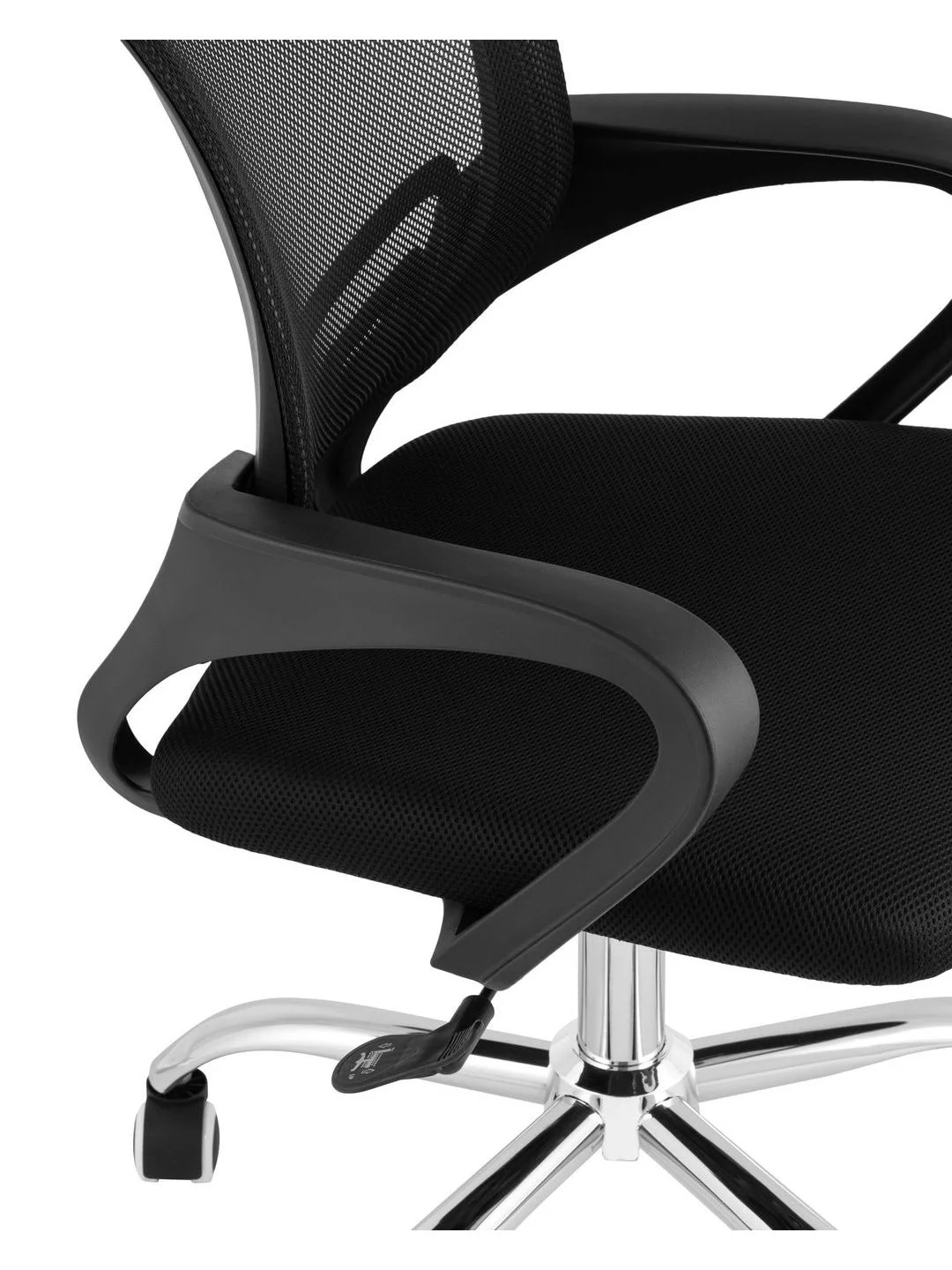 Серебряный кресло офисное TopChairs Simple New