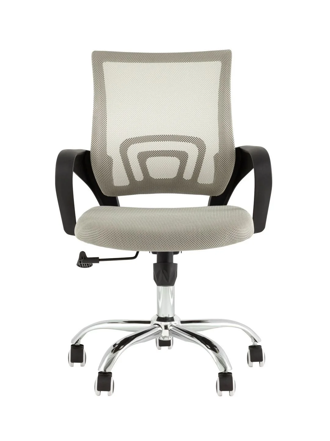 Серый кресло офисное TopChairs Simple New