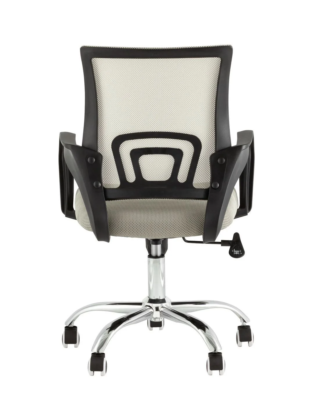 Серый кресло офисное TopChairs Simple New