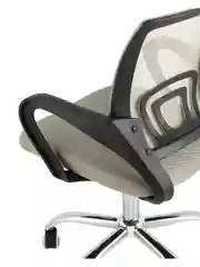 Серый кресло офисное TopChairs Simple New
