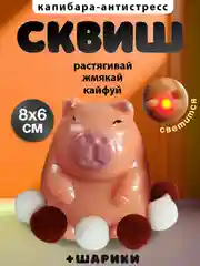 Терракотовый игрушки антистресс сквиш лапка Кошачья/ таба лапка котика, капибара, куроми, котик, лапка