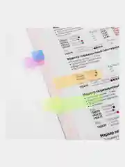 Закладки клейкие STAFF НЕОНОВЫЕ "СТРЕЛКИ",45*12мм, 5 цветов х 20 листов,на пласт.основании