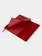 Ежедневник с магнитным клапаном BRAUBERG Magnetic X, недатированный, под кожу, А5, красный