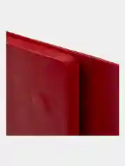 Ежедневник с магнитным клапаном BRAUBERG Magnetic X, недатированный, под кожу, А5, красный