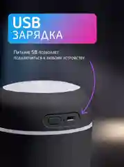 Угольный увлажнитель воздуха с подсветкой