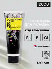 Гель-крем Loco для укладки кудрявых волос, 120 мл