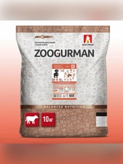 Полнорационный сухой корм Zoogurman Active Life, Телятина, 10 кг