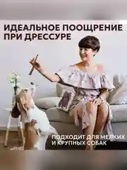 Лакомство для собак Zoogurman Соломка говяжья, 50 г