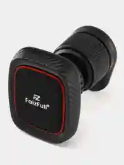 Черный держатель для телефона автомобильный магнитный усиленный FaizFull F98