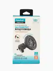 Черный держатель для телефона автомобильный магнитный усиленный FaizFull F96 MagSafe