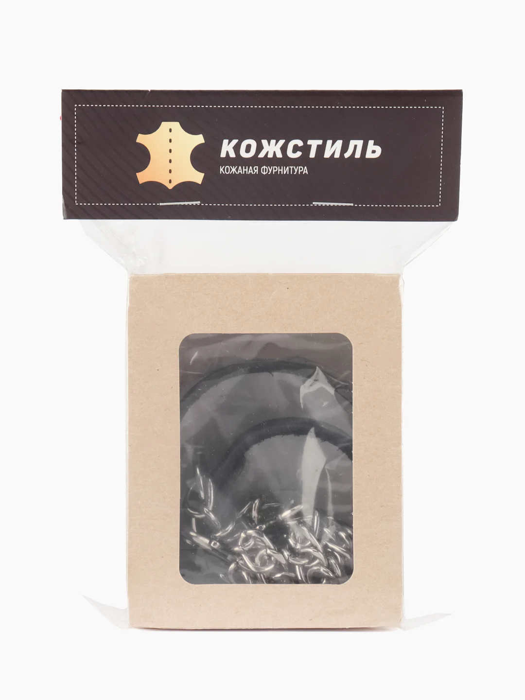 Комбо-ремень кожаный для сумки Молочный металл Серебро