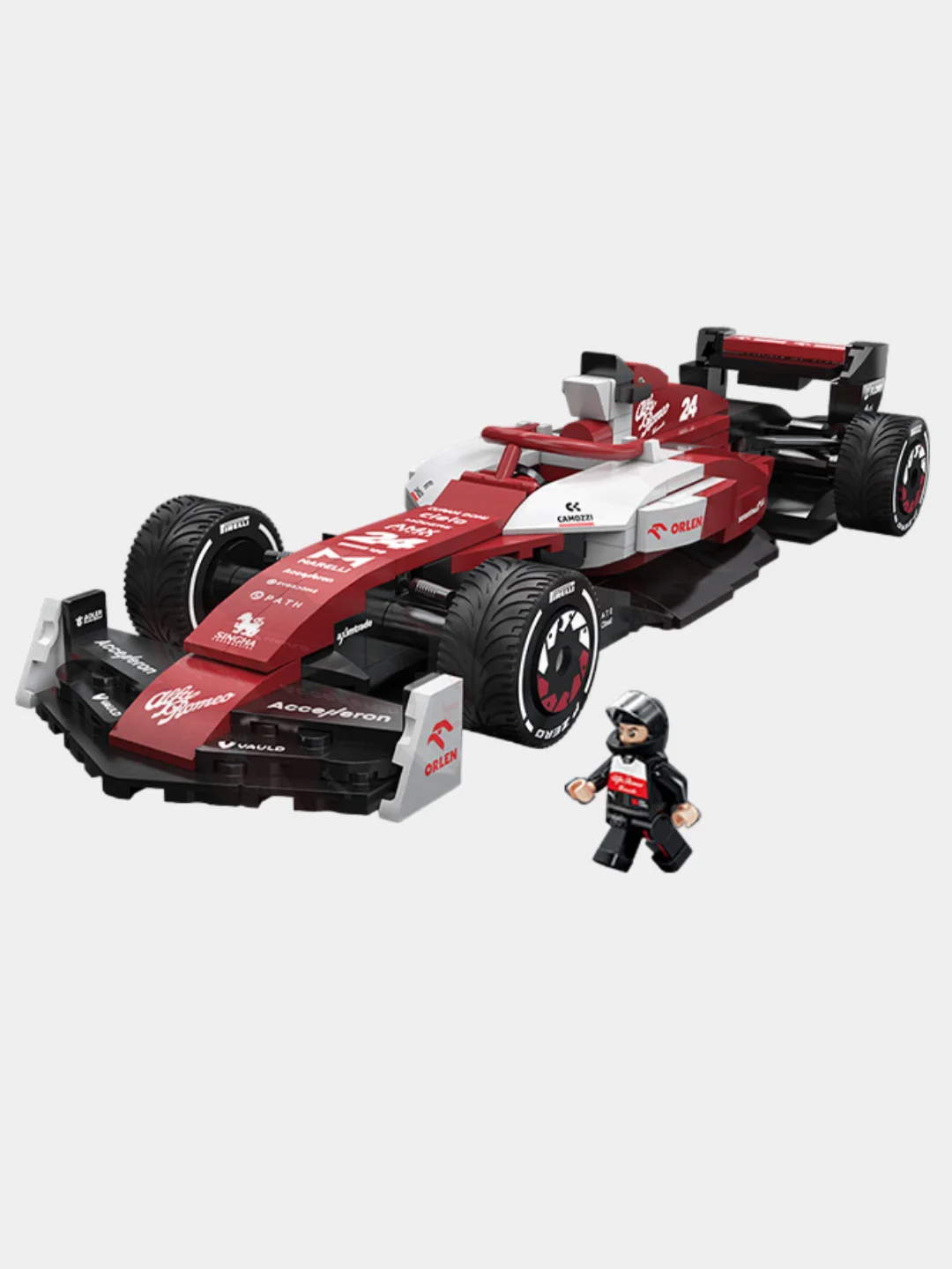 Конструктор CaDA  - Болид Alfa Romeo F1 Team ORLEN C42 2022 (271 деталь)
