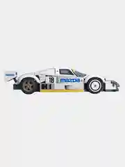 Конструктор CaDA (C55029) - спортивный автомобиль Mazda 787B (242 детали)