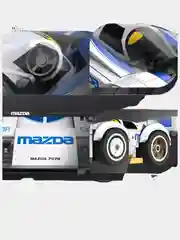Конструктор CaDA (C55029) - спортивный автомобиль Mazda 787B (242 детали)