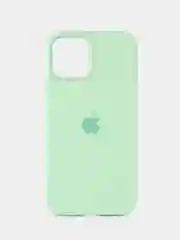 Салатовый силиконовый чехол Silicone Case MagSafe для iPhone 12/12 Pro (с магсэйф)