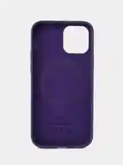 Фиолетовый силиконовый чехол Silicone Case MagSafe для iPhone 12/12 Pro (с магсэйф)
