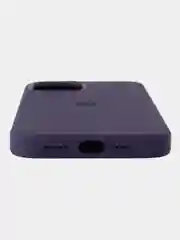 Фиолетовый силиконовый чехол Silicone Case MagSafe для iPhone 12/12 Pro (с магсэйф)