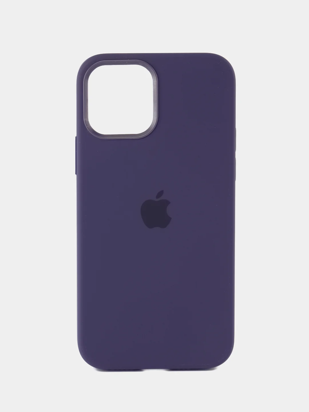 Фиолетовый силиконовый чехол Silicone Case MagSafe для iPhone 12/12 Pro (с магсэйф)
