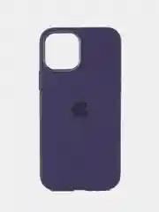 Фиолетовый силиконовый чехол Silicone Case MagSafe для iPhone 12/12 Pro (с магсэйф)