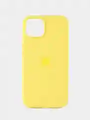 Желтый силиконовый чехол  с Magsafe для iPhone 13 Mini/13/13 pro /13 pro max.Silicon case magsafe