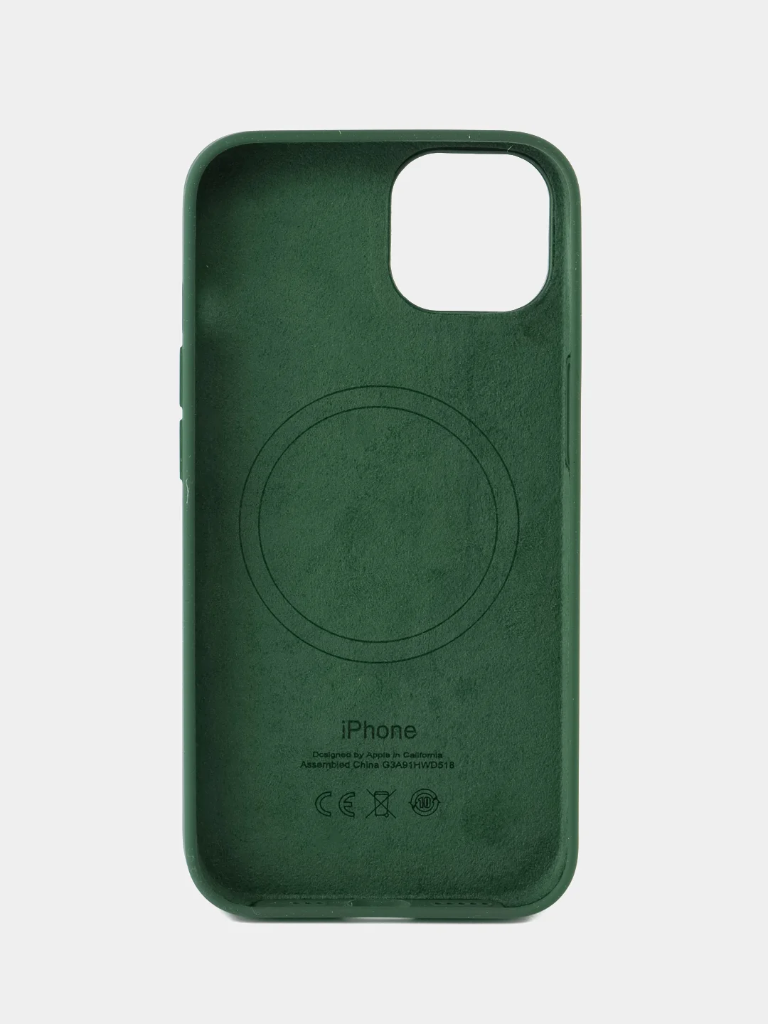 Зеленый силиконовый чехол  с Magsafe для iPhone 13 Mini/13/13 pro /13 pro max.Silicon case magsafe