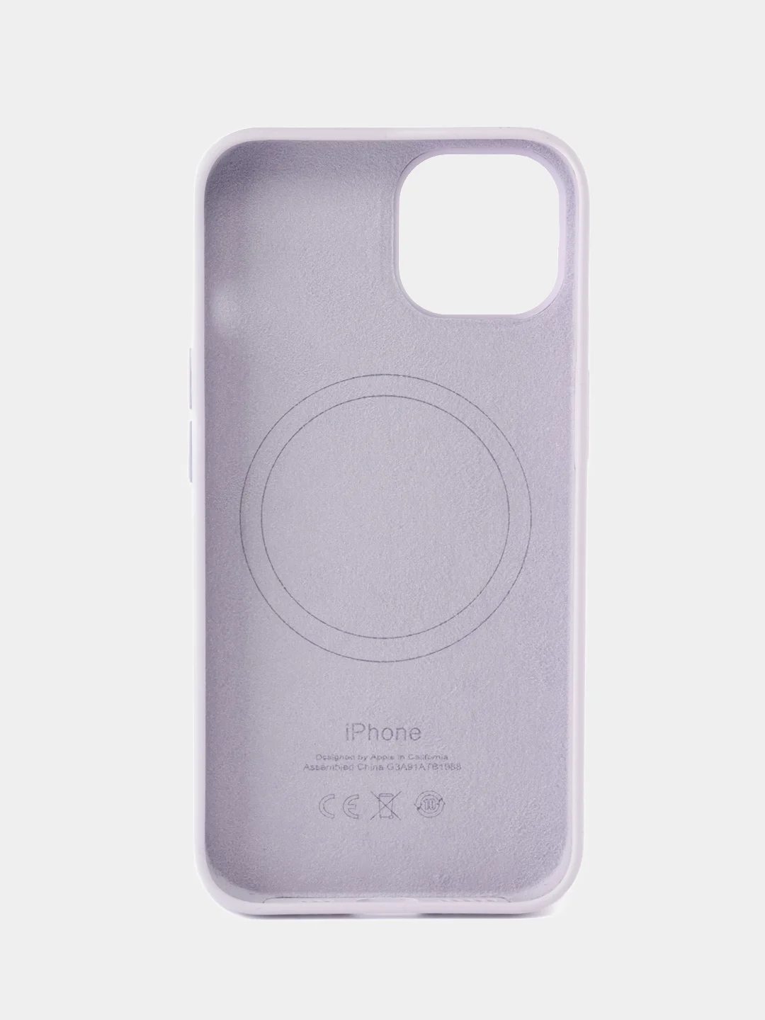 Сиреневый силиконовый чехол Silicone Case MagSafe для iPhone 14 / Silicon case iPhone 14  Magsafe