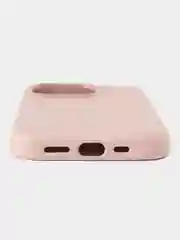 Розовый кожаный чехол Leather Case для iPhone 15 Pro с функцией MagSafe