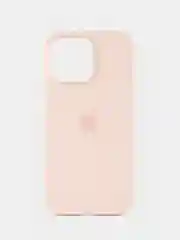 Розовый силиконовый чехол Silicone Case MagSafe для iPhone 14 Pro Max