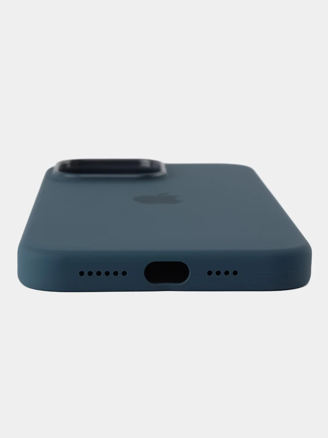 Темно-синий силиконовый чехол Silicone Case MagSafe для iPhone 14 Pro Max