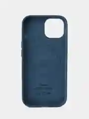 Темно-синий силиконовый чехол MagSafe для iPhone 15