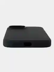 Черный силиконовый чехол MagSafe для iPhone 15
