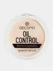 Бежевый пудра для лица GECOMO, матирующая, компактная, для фиксации макияжа, минеральная, 3 вида