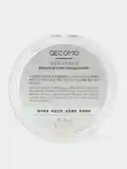 Бирюзовый пудра для лица GECOMO, матирующая, компактная, для фиксации макияжа, минеральная, 3 вида
