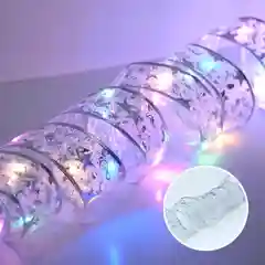 Лазурный горлянда новогодняя, гирлянда - лента