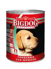 Влажный корм Zoogurman "BIG DOG" Premium Говядина, для щенков, 850 г