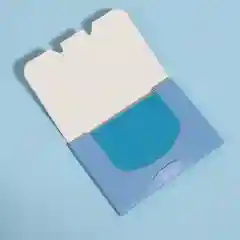Матирующие салфетки Colorful, 50 шт, цвет синий
