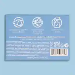 Матирующие салфетки Colorful, 50 шт, цвет синий