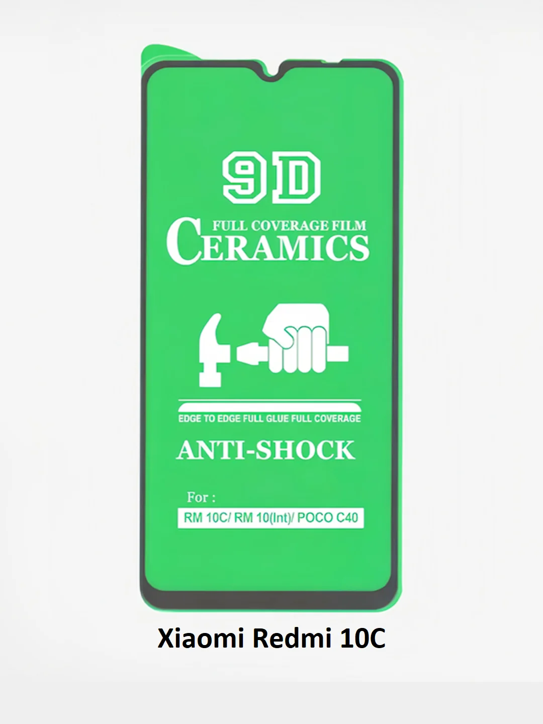 Защитное стекло Xiaomi Redmi 9A, 9C, 10C, 12C, Note 7, Note 8T,8 Pro,Note 9,Note 10 гибкое