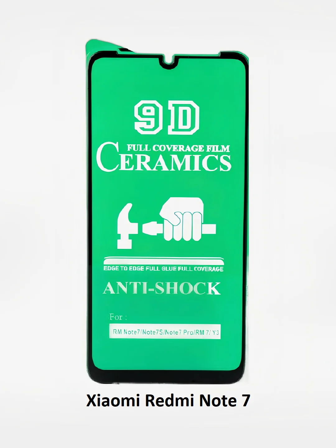 Защитное стекло Xiaomi Redmi 9A, 9C, 10C, 12C, Note 7, Note 8T,8 Pro,Note 9,Note 10 гибкое