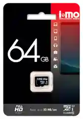 Карта памяти microSDHC IMO 64 Сlass 10 UHS-I