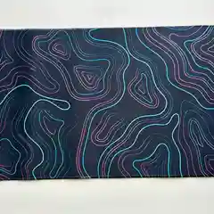 Коврик для мыши черный с узорами, 800*400*3
