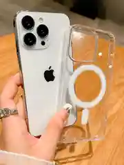 Прозрачный чехол для iPhone 11, 12, 13, 14, 15, 16, Pro, 15 Pro Max MagSafe, чехол на айфон магсейф