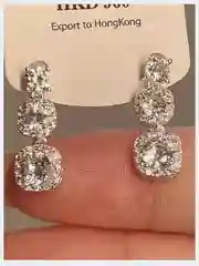 Серьги бижутерия