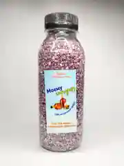 Фиолетовый соль для ванны, с мерцающим эффектом, 420 гр