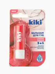 Бальзам для губ kiki Спелая вишня, гигиеническая помада, увлажение, питание, 3 г