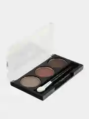 Тени для век kiki Shadow Trio тон 103, стойкая паллетка, 3 оттенка с аппликатором