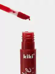Красный жидкая помада для губ kiki Matte 202 красная, стойкая, увлажняющая, с маслом жажоба