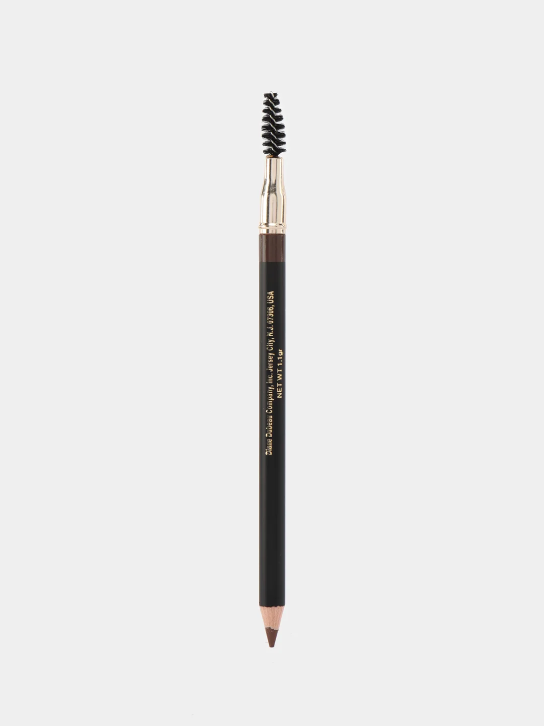 Светло-коричневый карандаш для бровей kiki browliner 01 светло-коричневый с щеточкой для моделирования